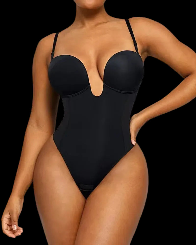 Women's Slimming Bodysuit with Butt-Lifting and Tummy Control - Seamless One-Piece Shapewear