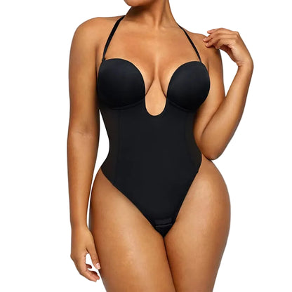 Women's Slimming Bodysuit with Butt-Lifting and Tummy Control - Seamless One-Piece Shapewear