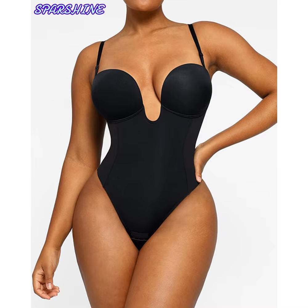 Women's Slimming Bodysuit with Butt-Lifting and Tummy Control - Seamless One-Piece Shapewear