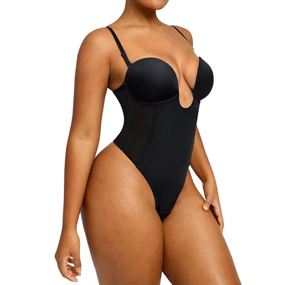 Women's Slimming Bodysuit with Butt-Lifting and Tummy Control - Seamless One-Piece Shapewear